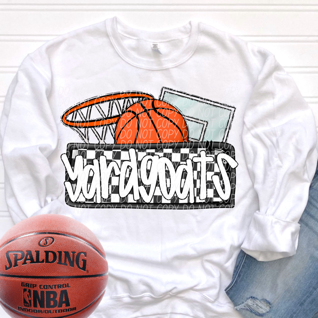 Basketball Mascots DTF Print