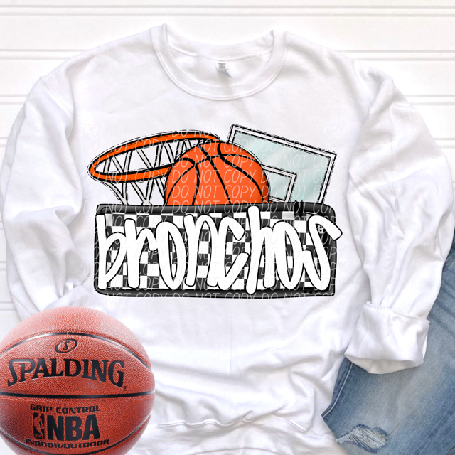 Basketball Mascots DTF Print