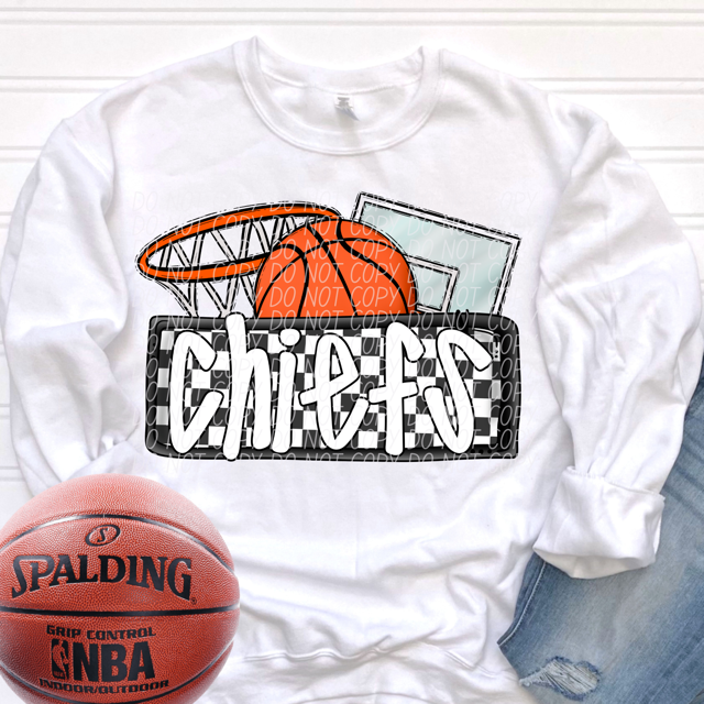 Basketball Mascots DTF Print