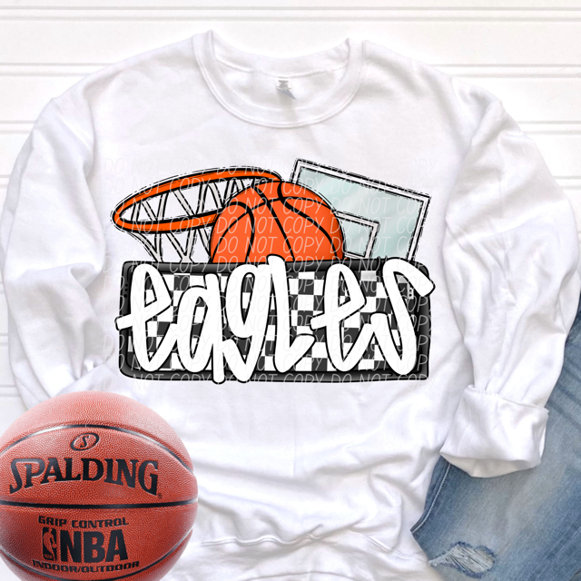 Basketball Mascots DTF Print