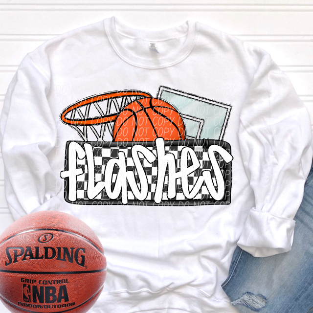 Basketball Mascots DTF Print