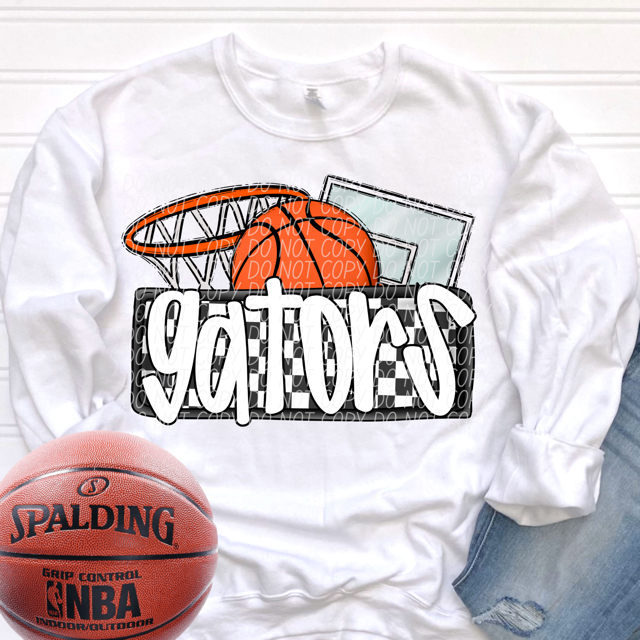 Basketball Mascots DTF Print