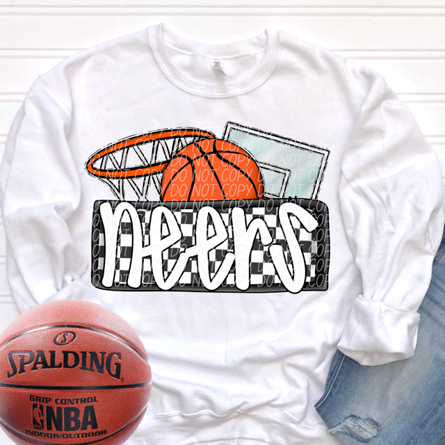 Basketball Mascots DTF Print