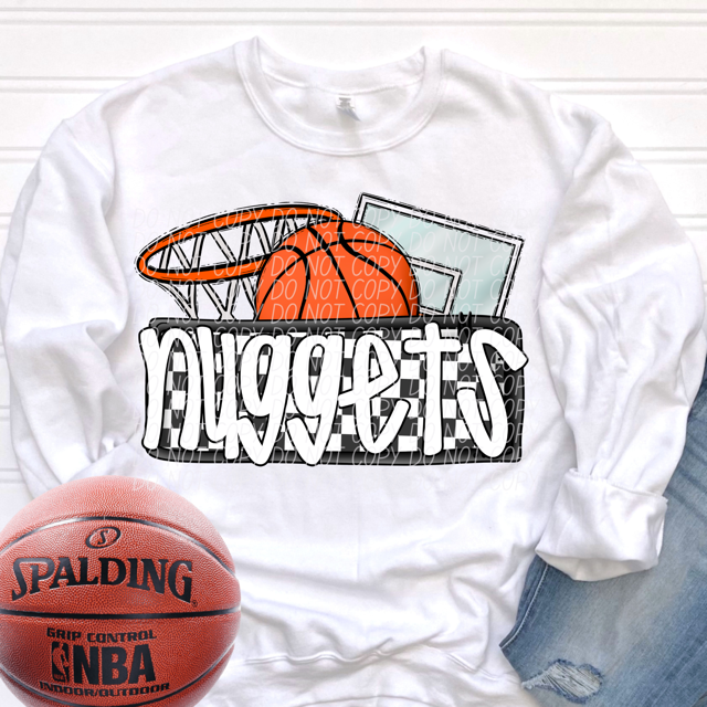 Basketball Mascots DTF Print