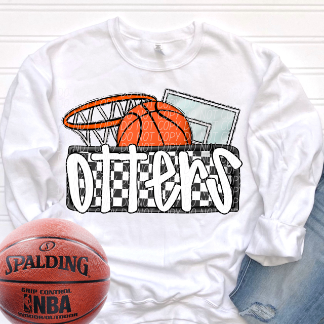 Basketball Mascots DTF Print