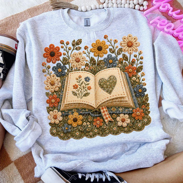 Fall Flowers DTF Print