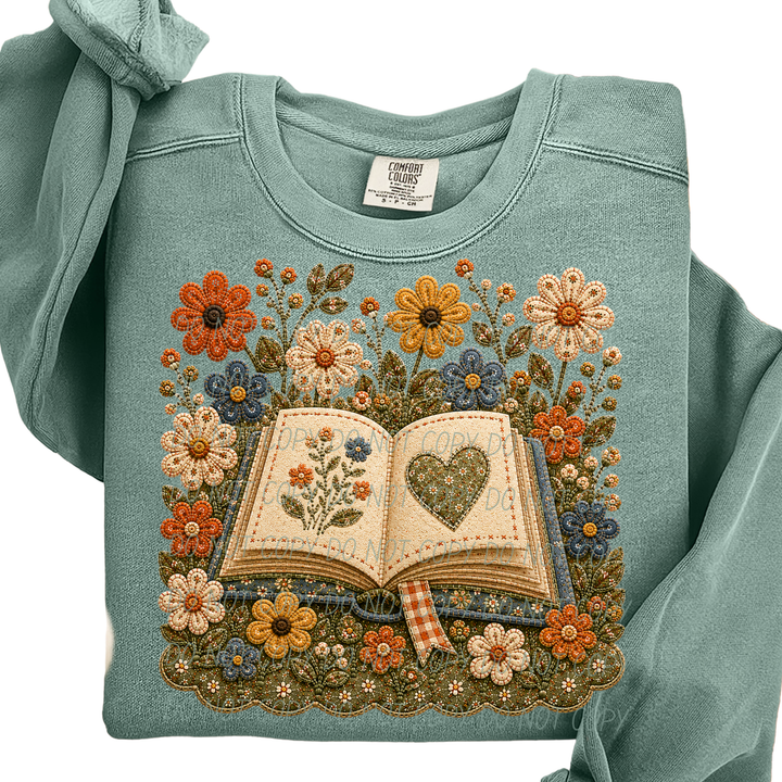 Fall Flowers DTF Print