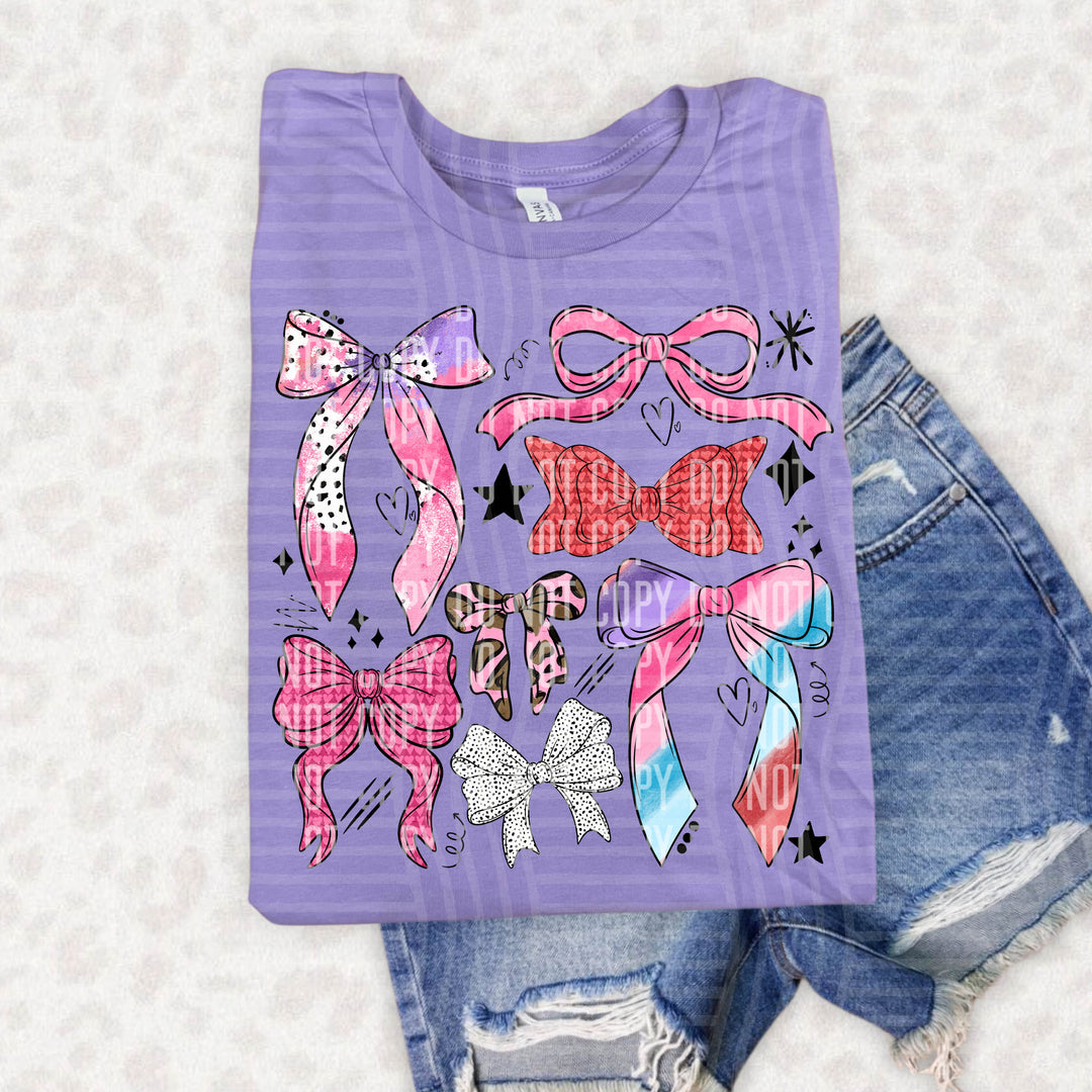 Bow Bunch DTF Print