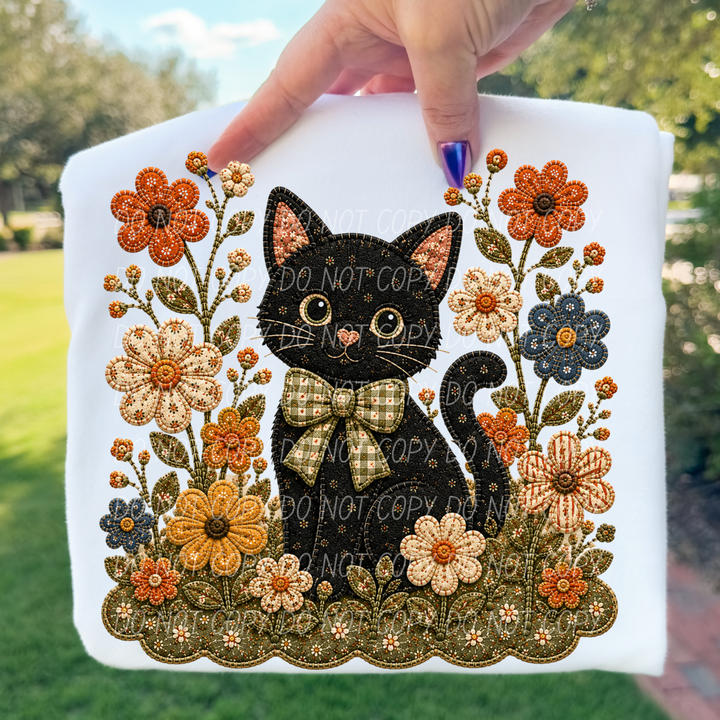 Fall Flowers DTF Print
