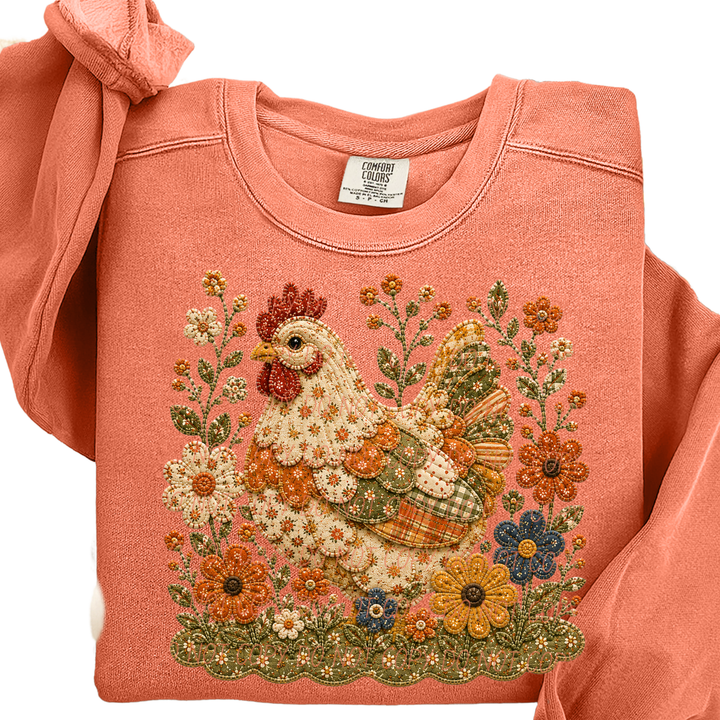 Fall Flowers DTF Print