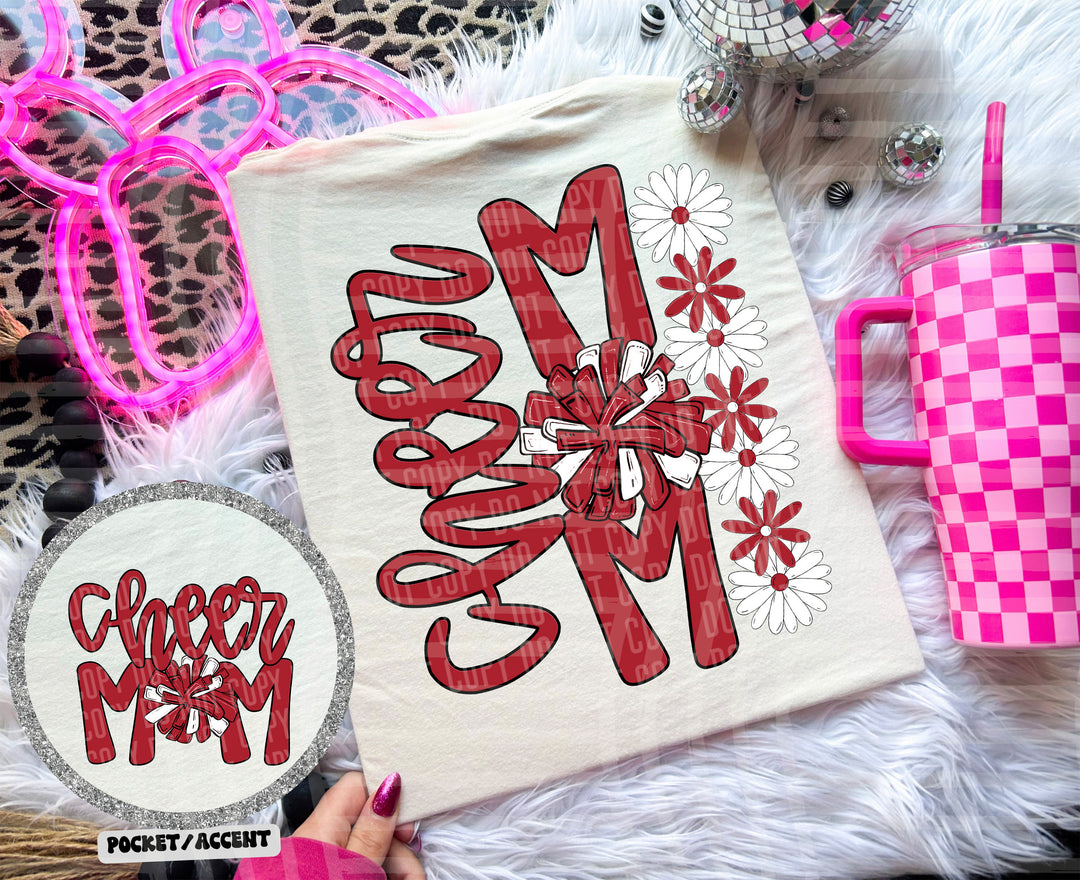 Cheer Mom DTF Print