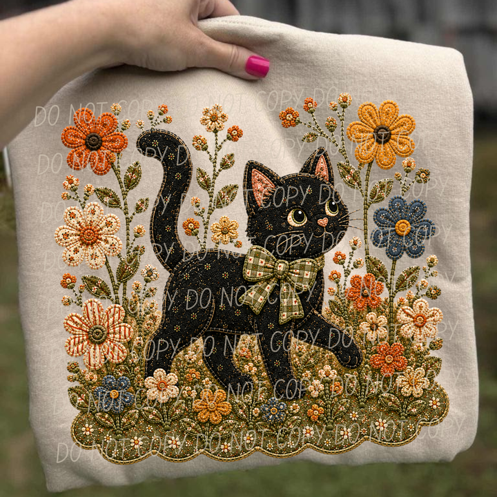 Fall Flowers DTF Print