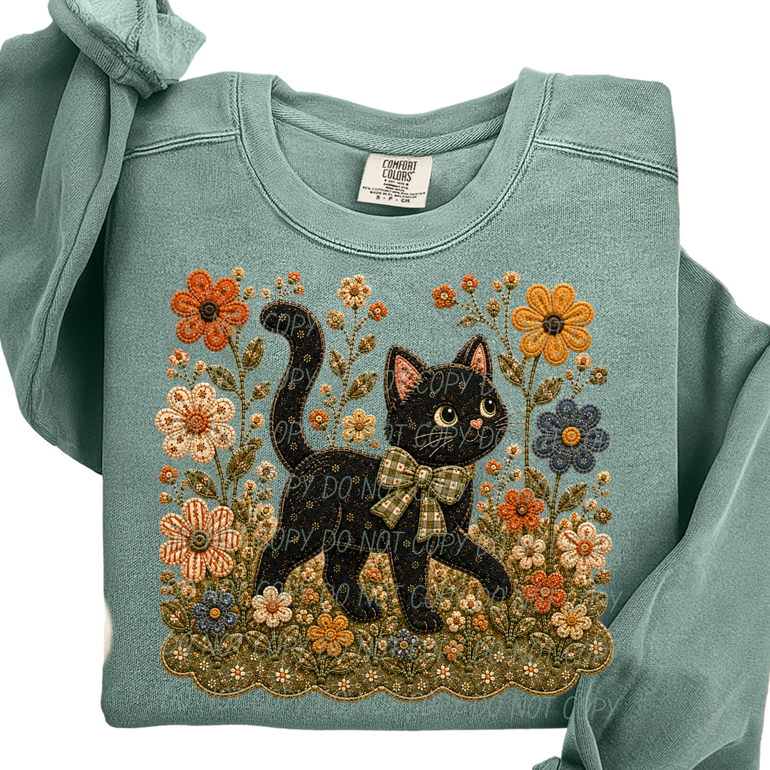 Fall Flowers DTF Print