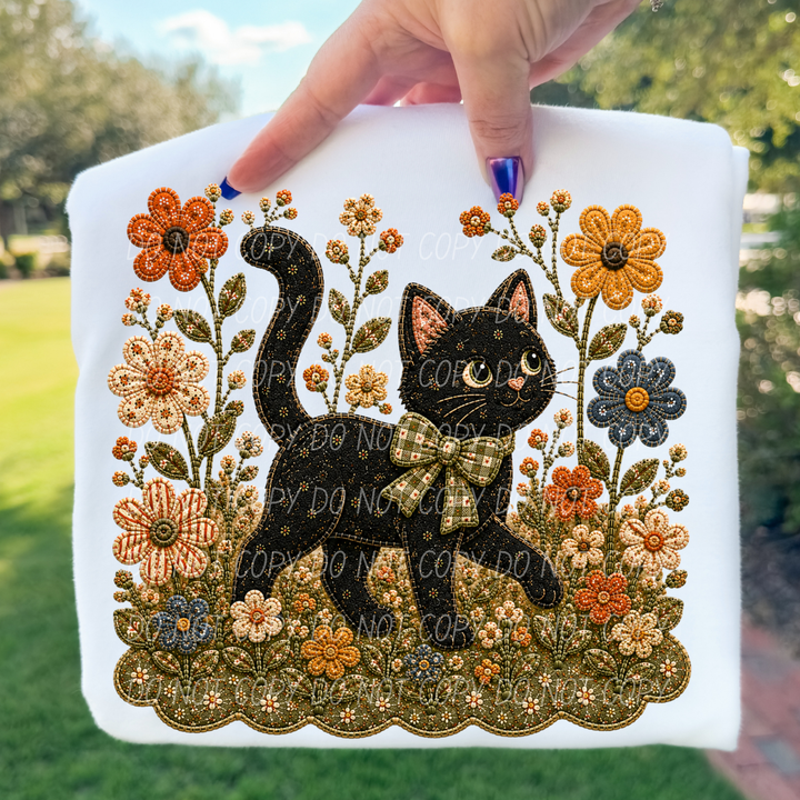 Fall Flowers DTF Print