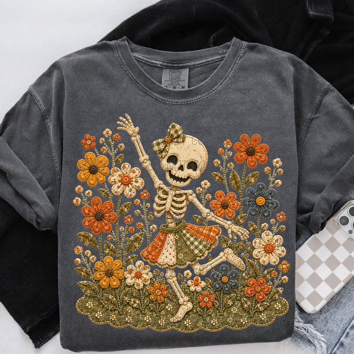 Fall Flowers DTF Print