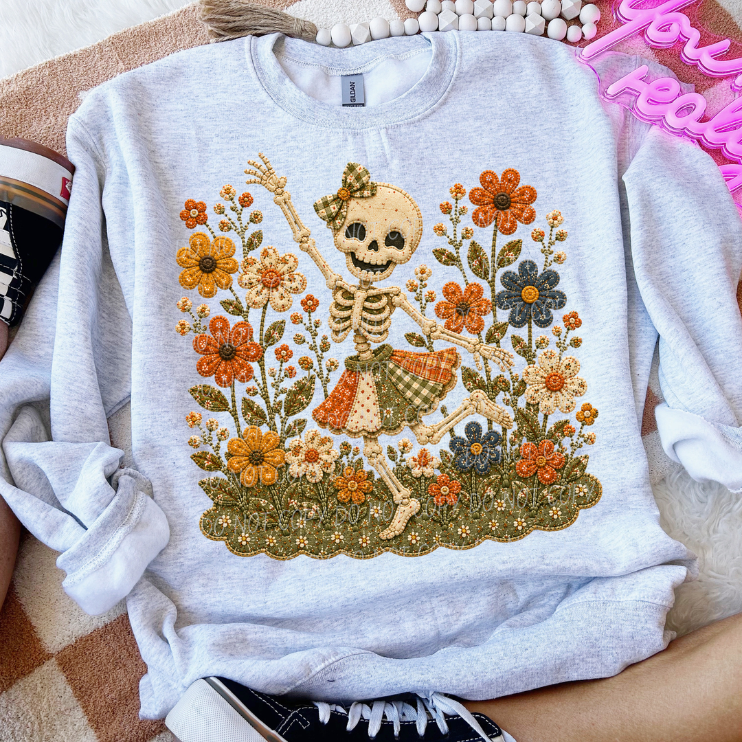 Fall Flowers DTF Print