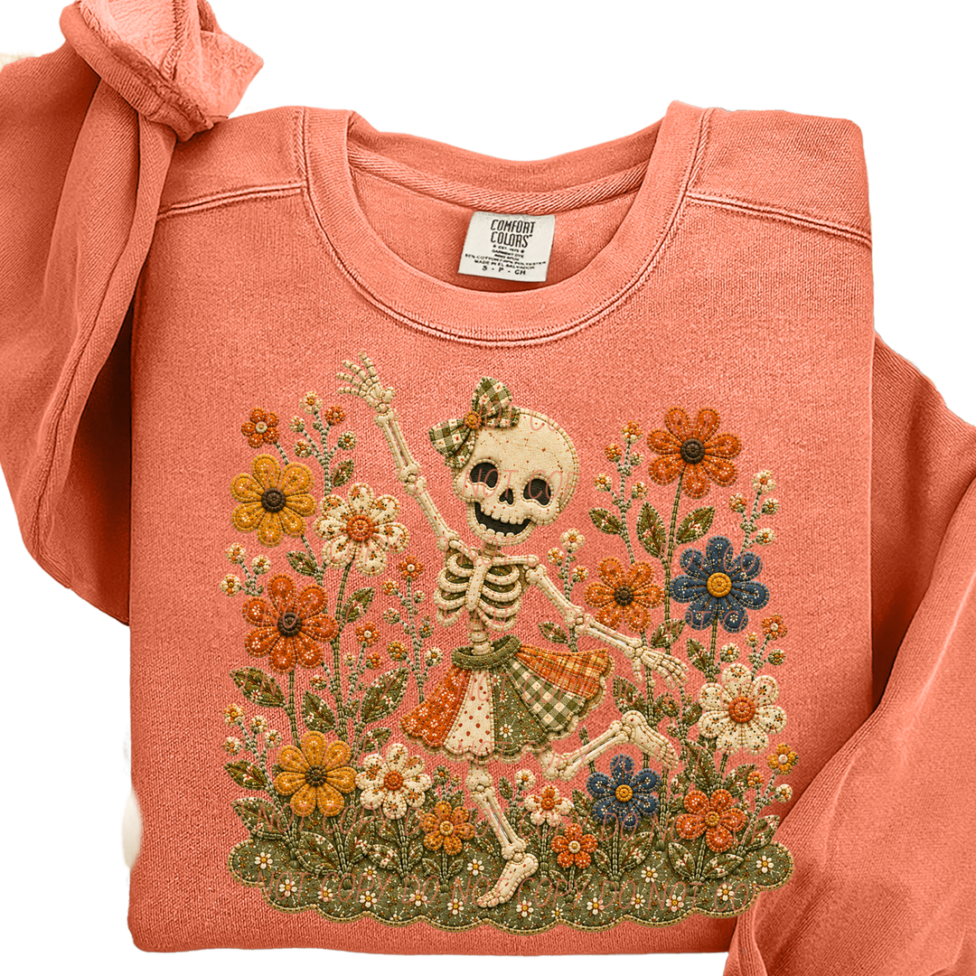 Fall Flowers DTF Print
