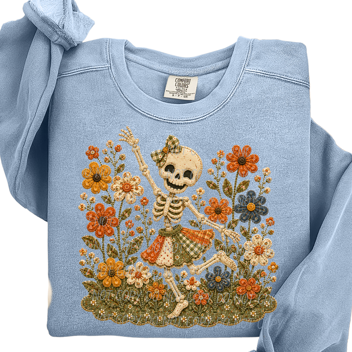 Fall Flowers DTF Print