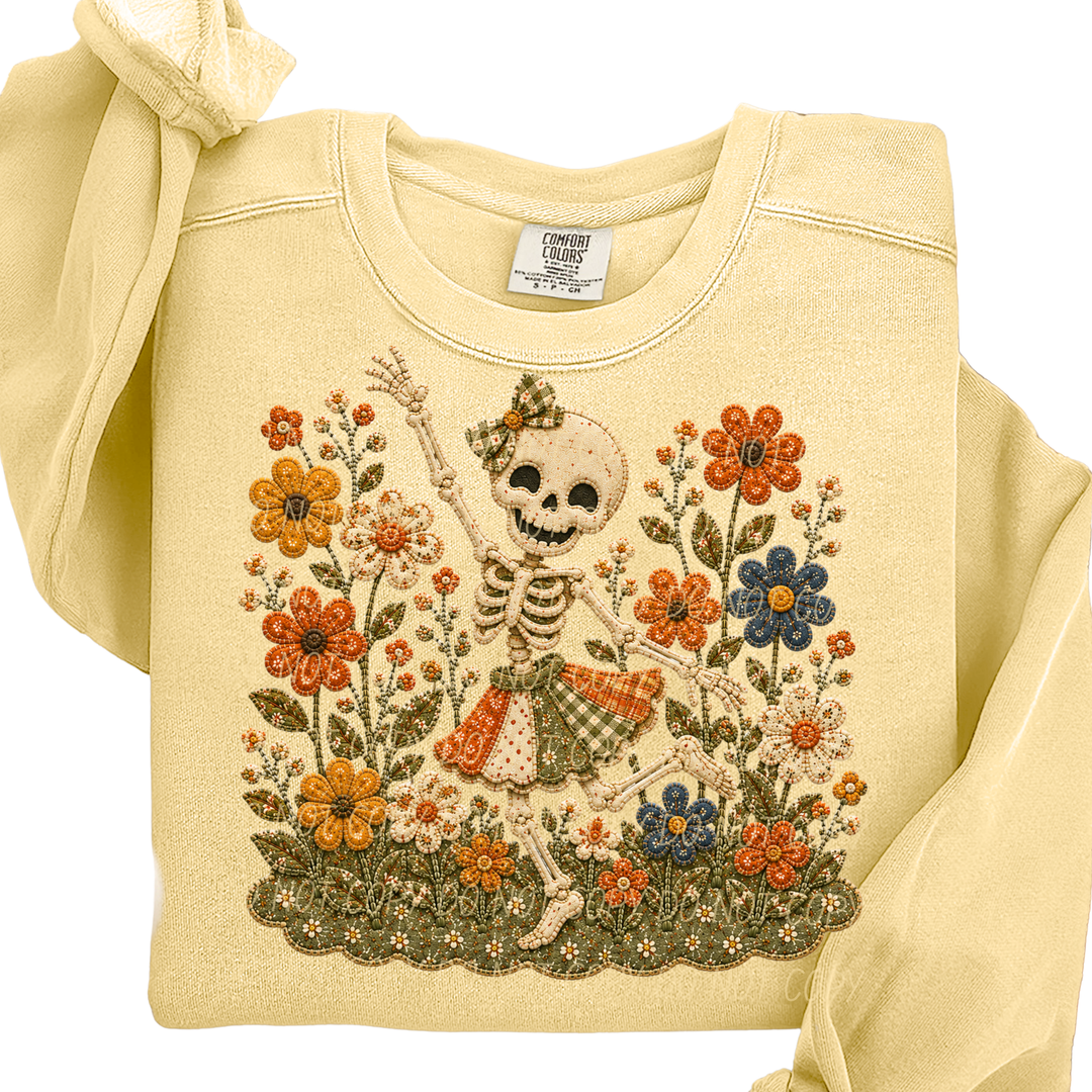 Fall Flowers DTF Print