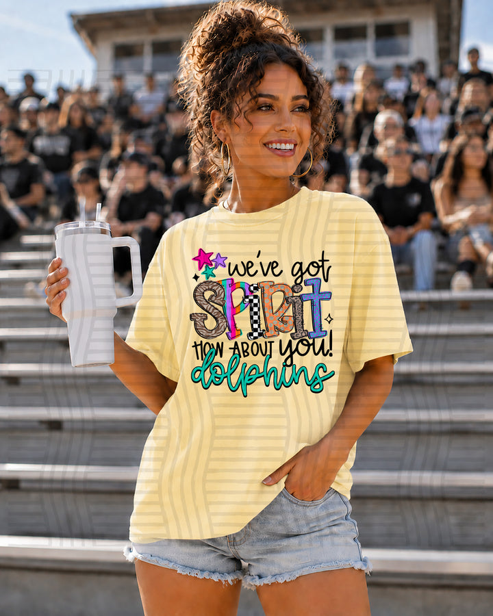 We’ve Got Spirit Mascots DTF Print