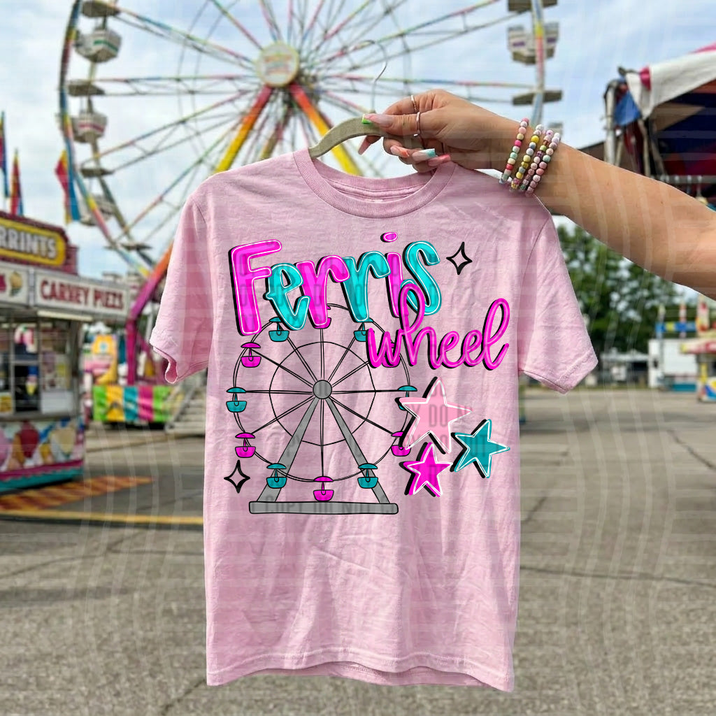 Ferris Wheel DTF Print