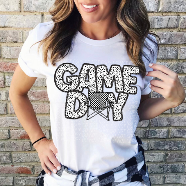 Game Day Chair Sports Collection DTF Print