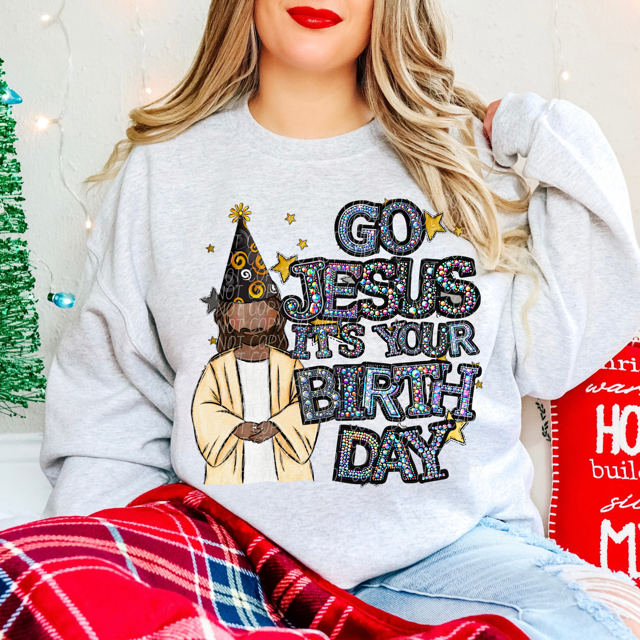 Birthday Jesus DTF Print