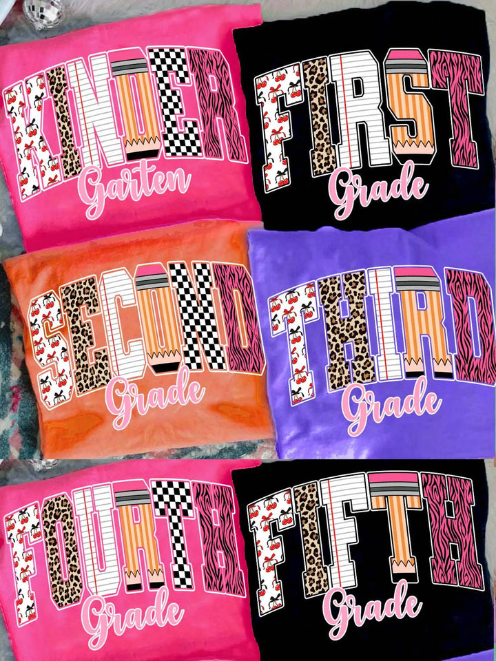 Grade Level DTF Print