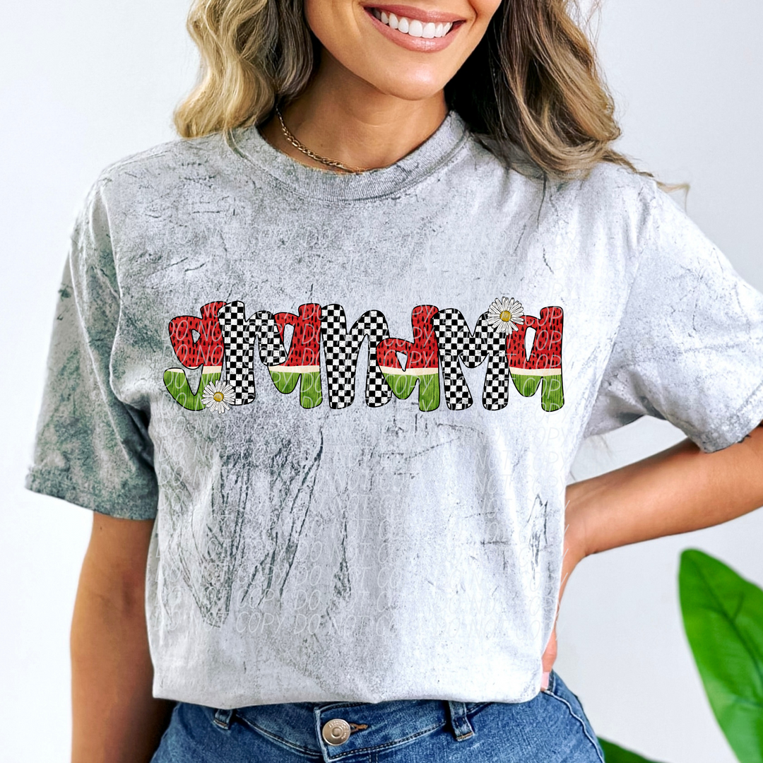 Watermelon Names DTF Print