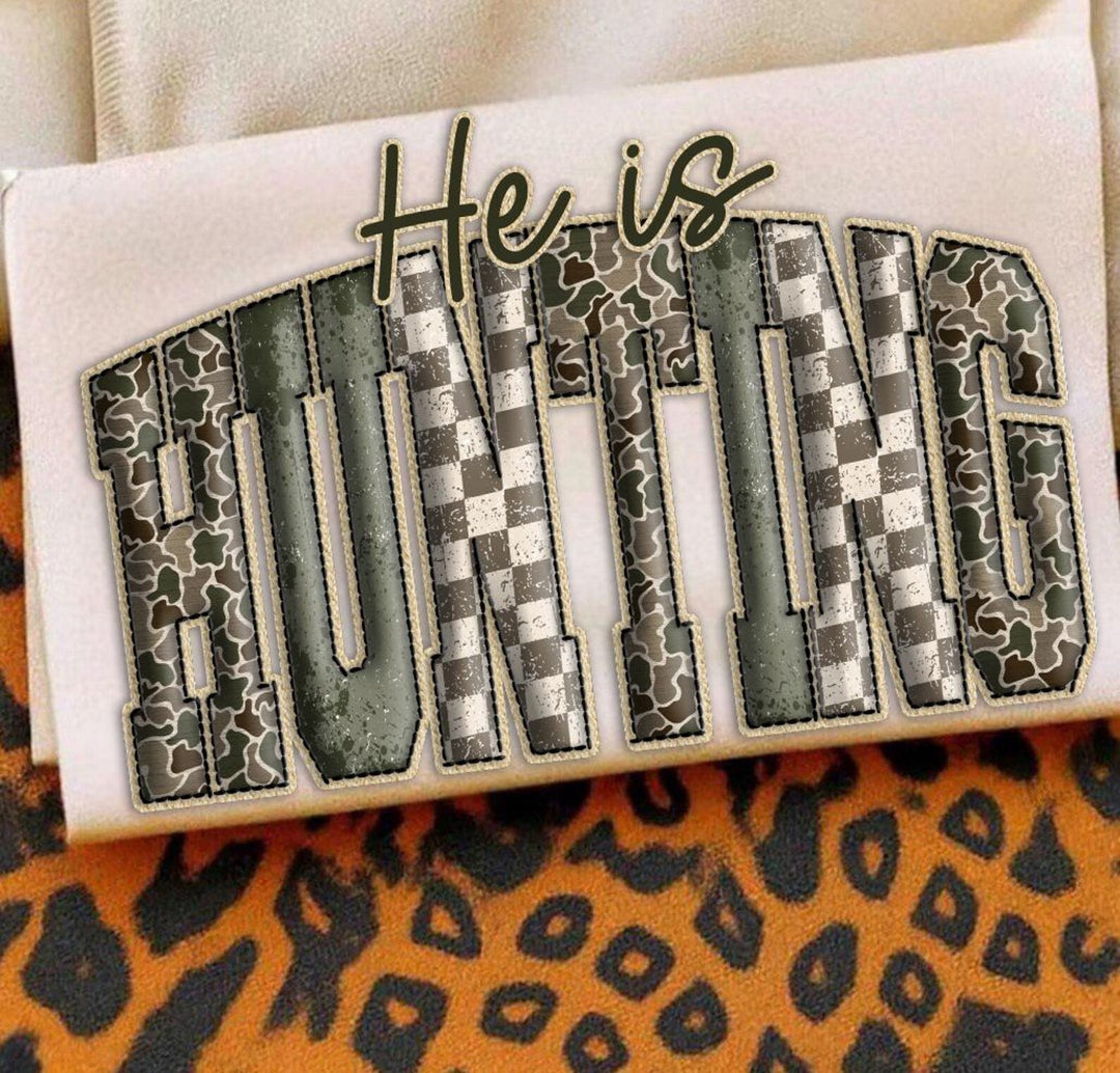He Is Hunting DTF Print
