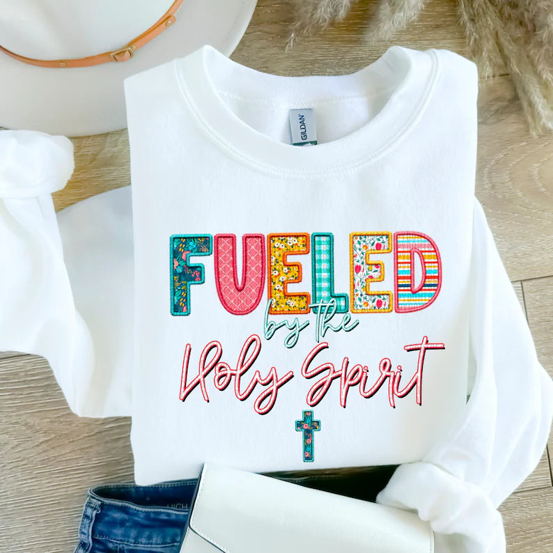 Fueled by the Holy Spirit DTF Print