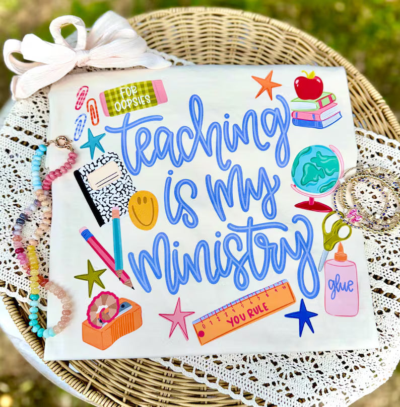Teaching Is My Ministry DTF Print