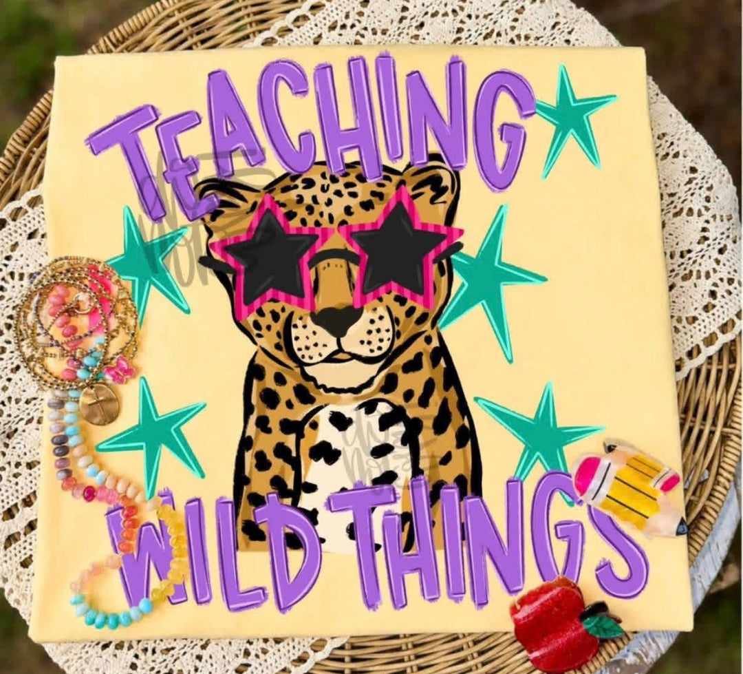Teaching Wild Things DTF Print
