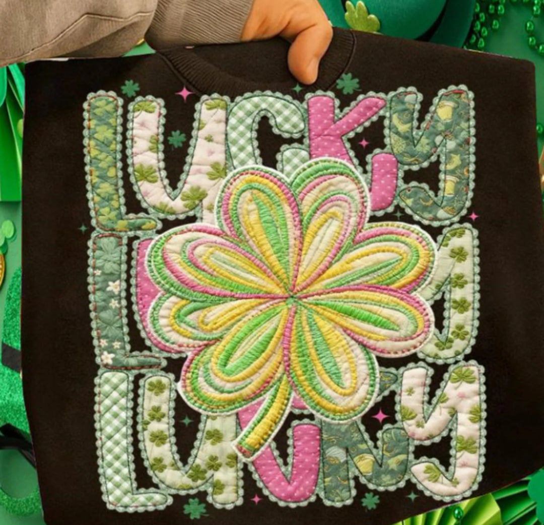 Lucky Lucky Lucky DTF Print