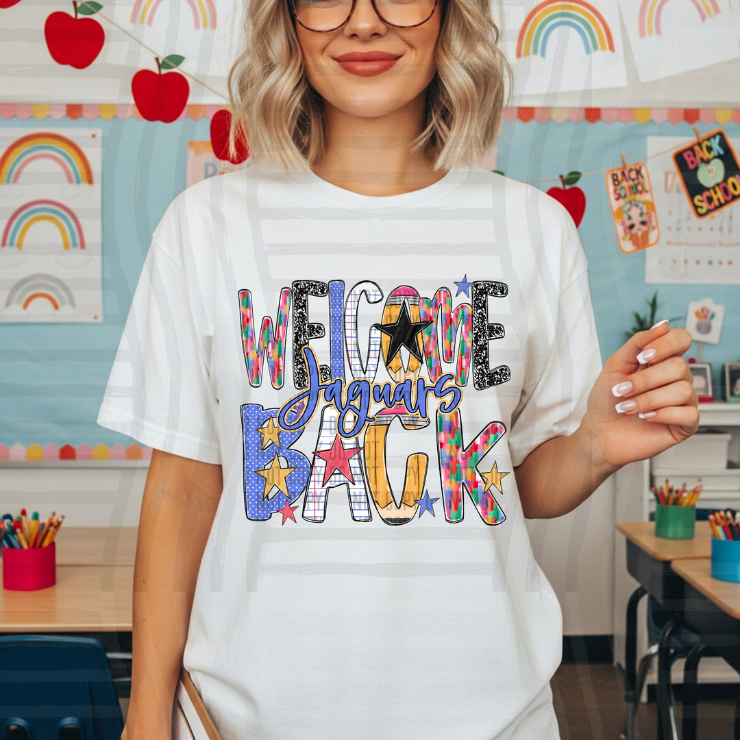 Welcome Back Mascots DTF Print