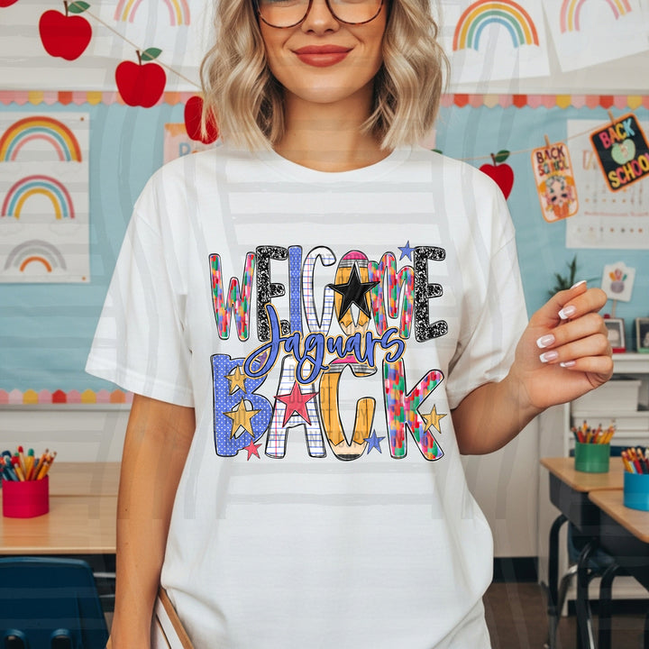 Welcome Back Mascots DTF Print