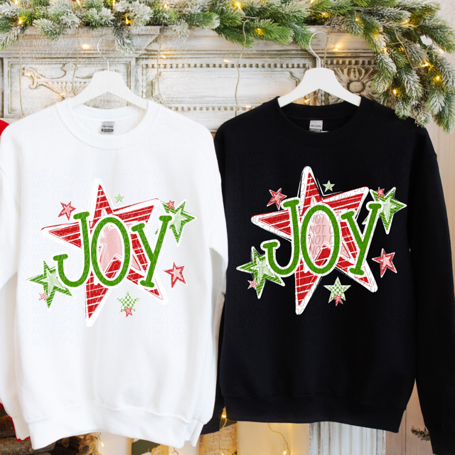 Joy Stars DTF Print