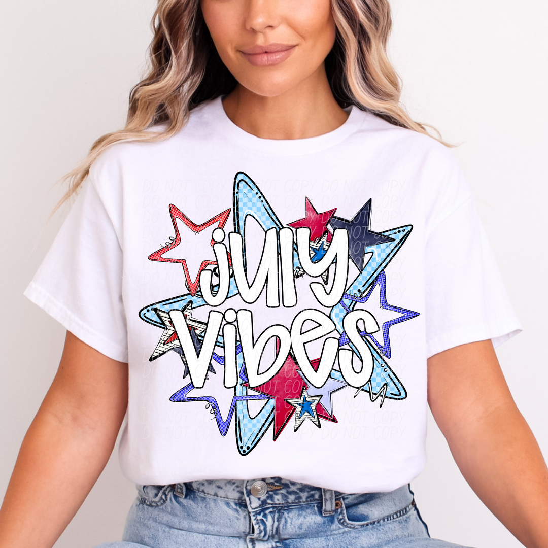 July Vibes DTF Print
