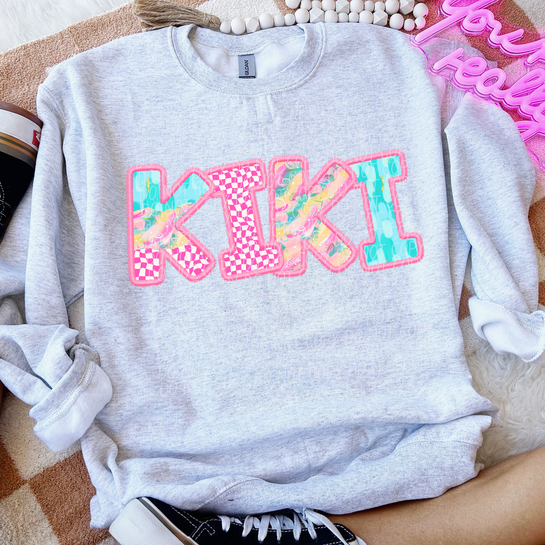 Spring Names DTF Print