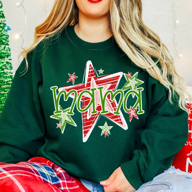 Mama Stars DTF Print