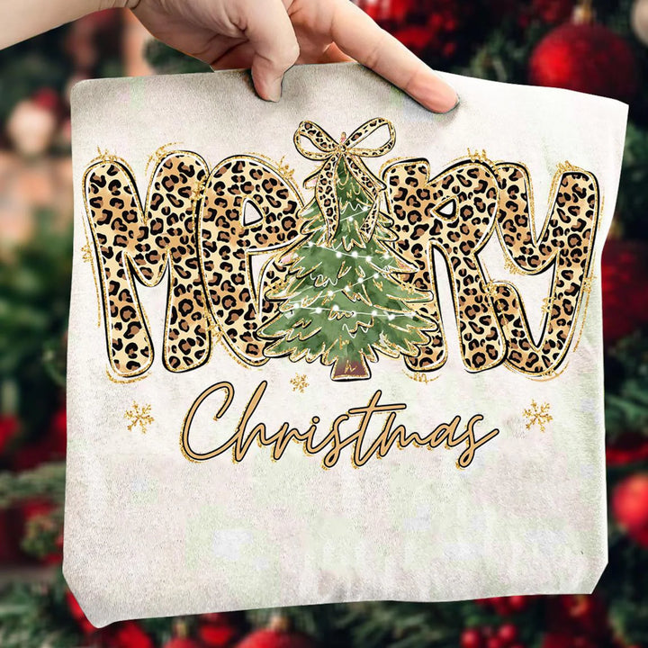 Merry Christmas DTF Print