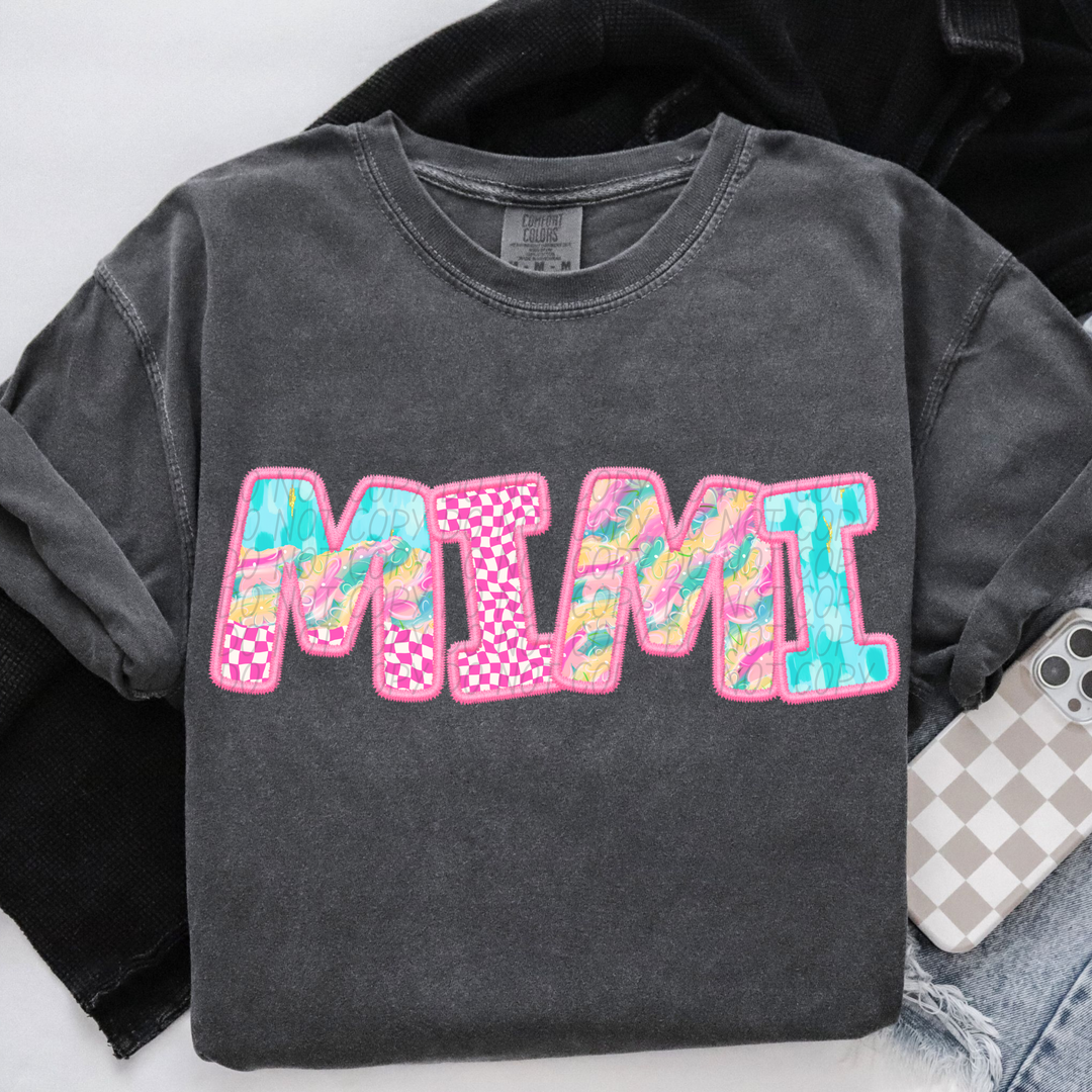 Spring Names DTF Print