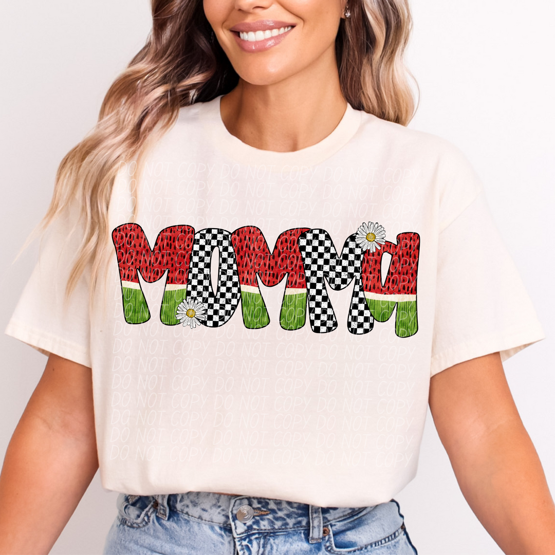 Watermelon Names DTF Print
