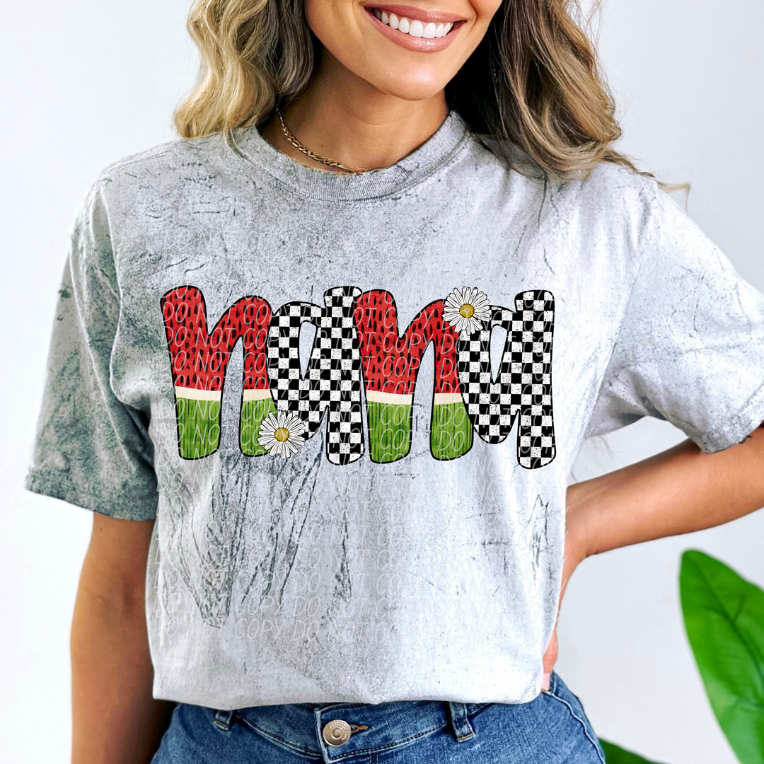 Watermelon Names DTF Print