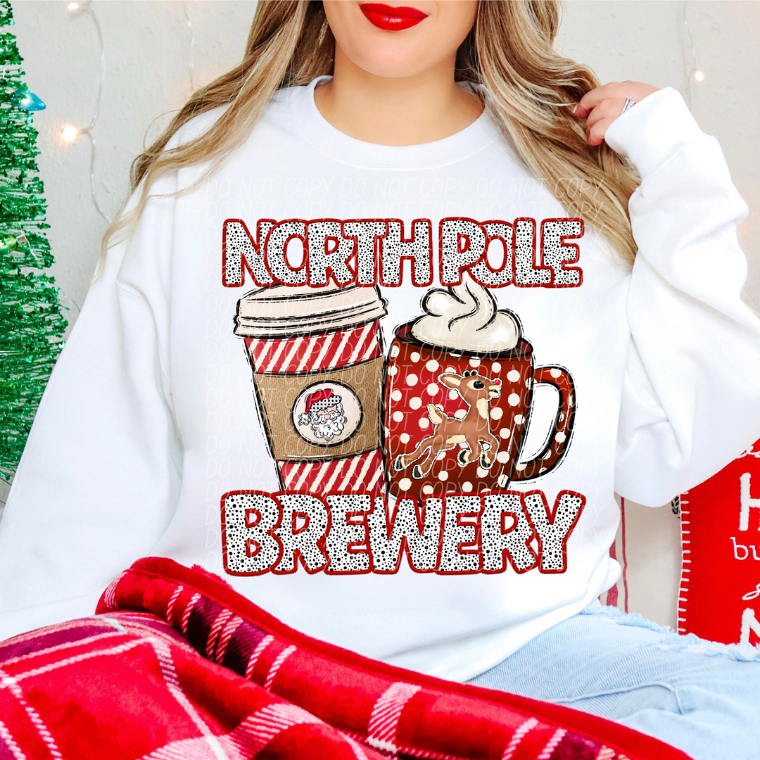 North Pole Brewery DTF Print