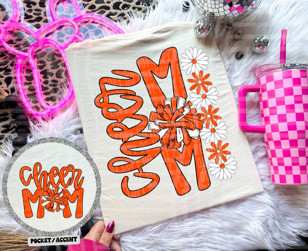 Cheer Mom DTF Print