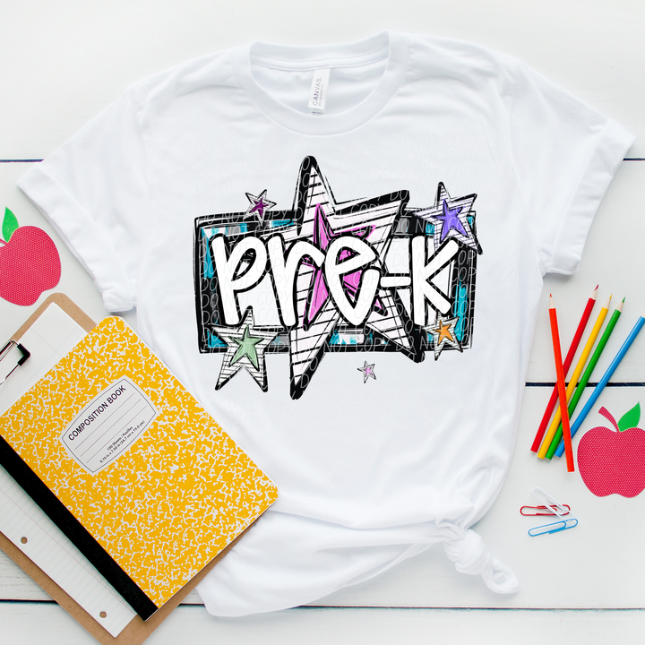 Bright Stars Elementary Grades DTF Print