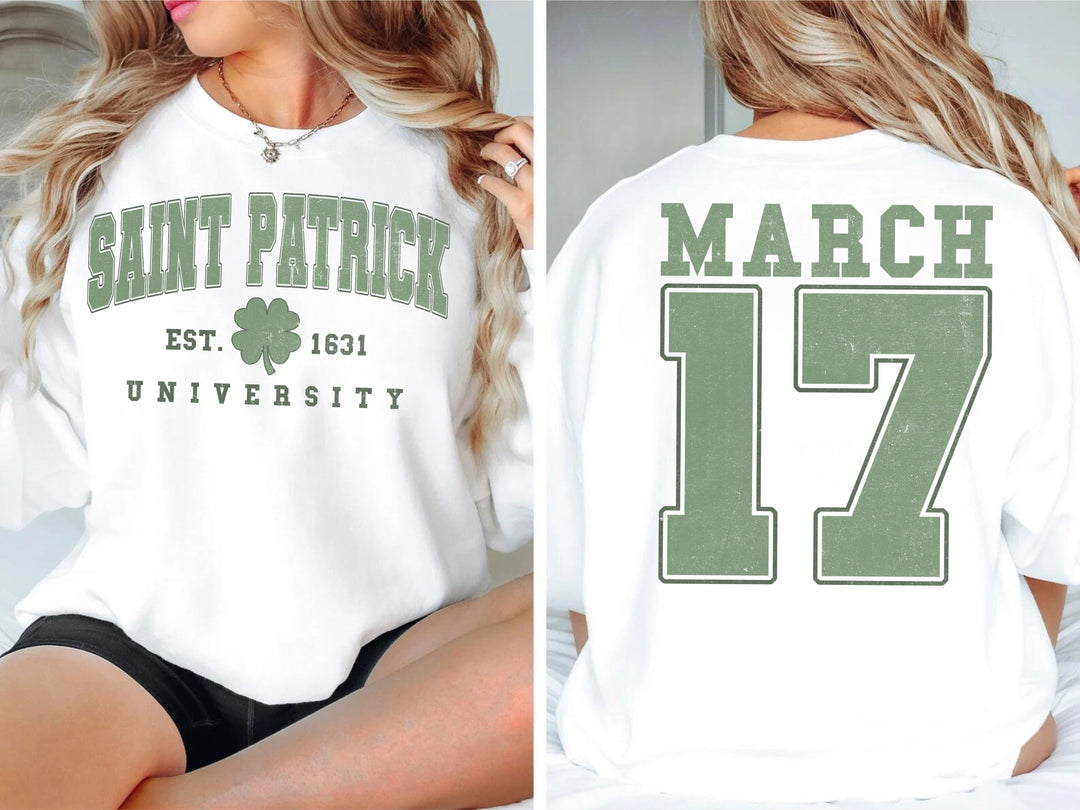 St. Patricks Day University Set DTF Print