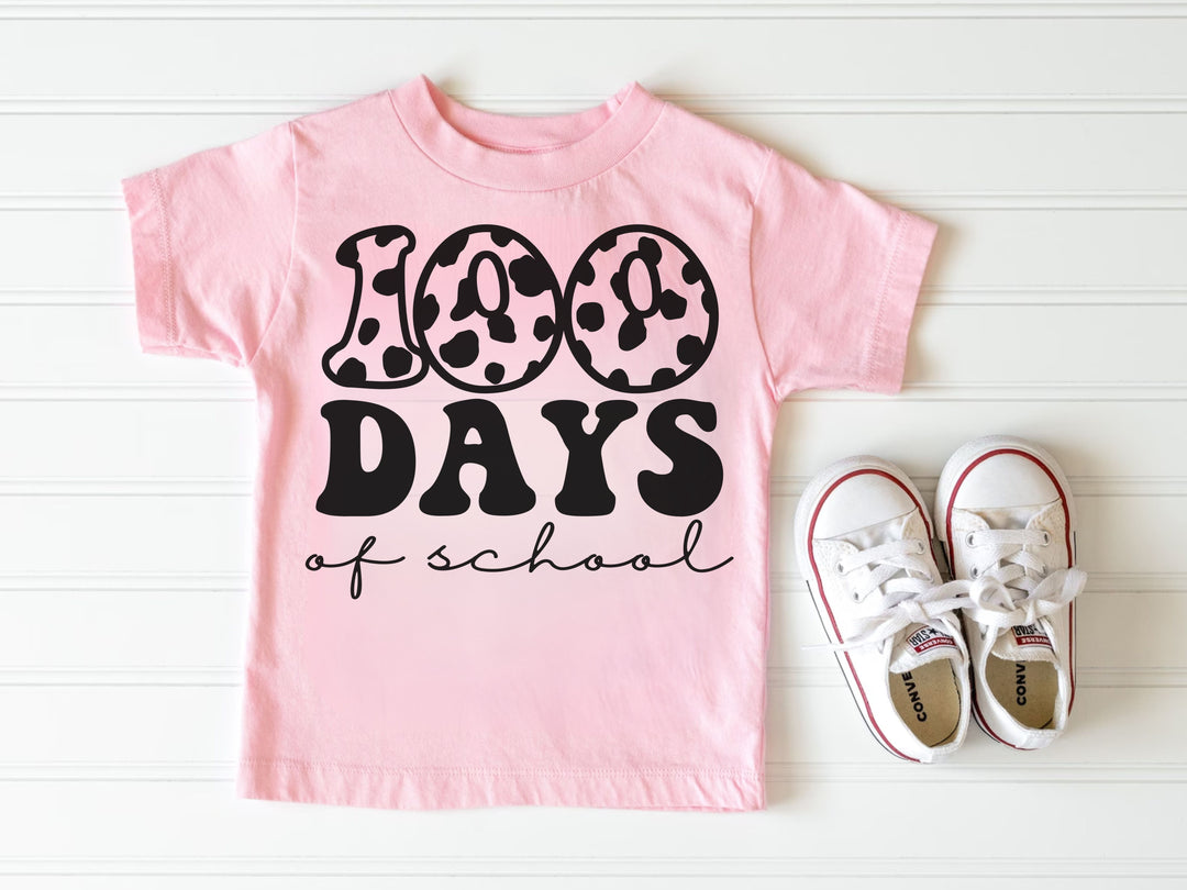 100 Days of School Dalmatian DTF Print