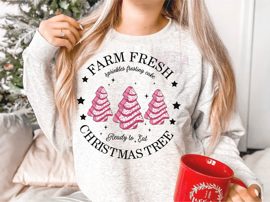 Farm Fresh Tree Pink DTF Print